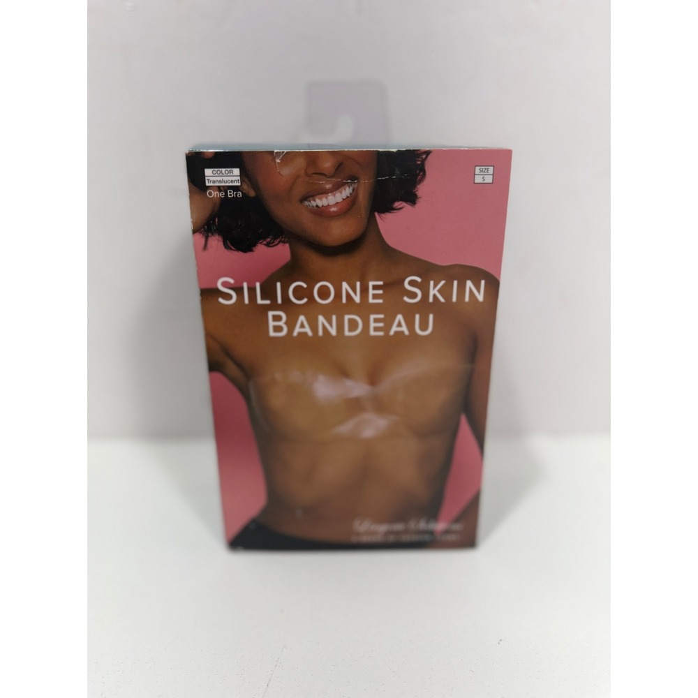 Fashion Forms Lingerie Solutions Silicone‎ Skin Bandeau Translucent Bra WM705 S